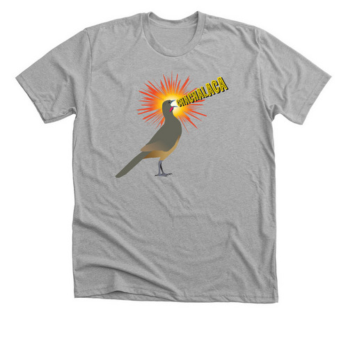 CHACHALACA, a Athletic Heather Premium Unisex Tee