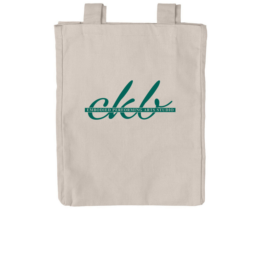 Support Local Theatre, a Pumice Reclaimist Everywhere Tote Bag (back-view)
