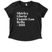 NWPC FOUNDERS - First Name Tops, a Space Black Allmade Eco Triblend Women?s Scoop Neck Tee