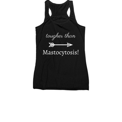 Tougher than Mastocytosis!, a Black Women's Racerback