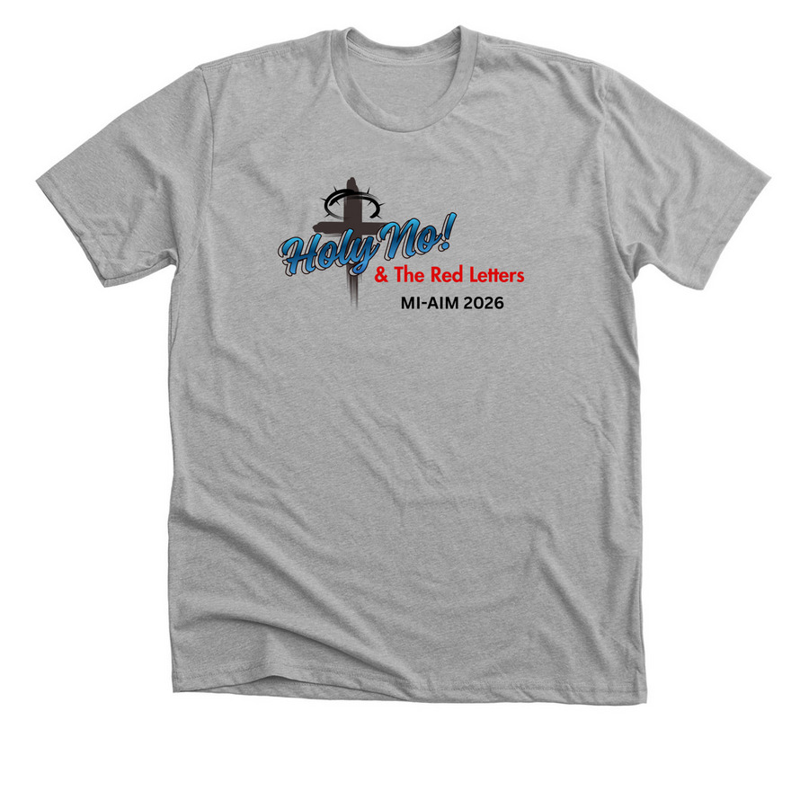 MI-AIM 2026 Conference, a Athletic Heather Premium Unisex Tee