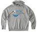 WSC4 Sweatshirt, a Dark Grey Heather Nike Club Fleece Pullover Hoodie