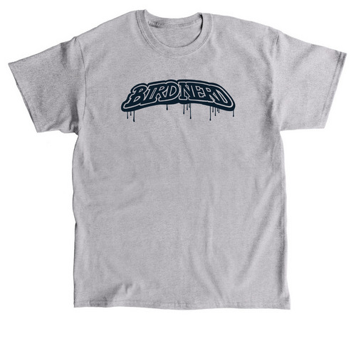 bird nerd--drippy, a Sport Grey Classic Unisex Tee
