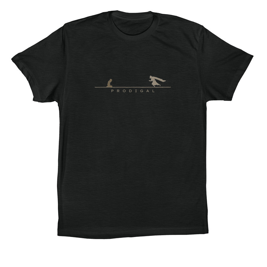 Bubba's Story - THE PRODIGAL, a Vintage Black Premium Cotton Tee