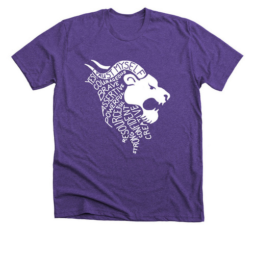 Chimera T-Shirt, a Heather Team Purple Premium Unisex Tee