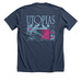 AiOP 2026: UTOPIAS Dark, a Heather Navy Premium Unisex Tee (back-view)