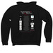 Heart Mama, a Black Premium Pullover Hoodie (back-view)