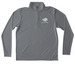 Quarter Zip Pullovers, a Grey Concrete Unisex Performance Quarter Zip Pullover