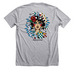 The Gambler, a Athletic Heather Premium Unisex Tee (back-view)