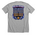 Baseball 10U Specials, a Athletic Heather Premium Unisex Tee (back-view)