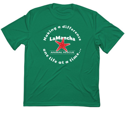MakeADifference LaMancha Performance Products, a Kelly Green Classic Performance Tee