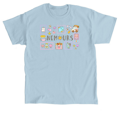 Nemours Costal Shirt, a Light Blue Classic Unisex Tee