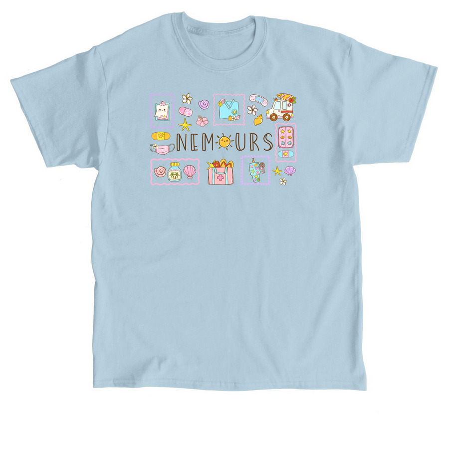 Nemours Costal Shirt, a Light Blue Classic Unisex Tee