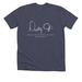 Grit. Resilience. Purpose., a Heather Midnight Navy Premium Unisex Tee