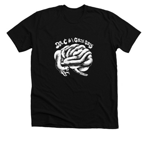 The Snake, a Solid Black Blend Premium Unisex Tee