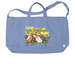 Iowa Indie Bookshop Tour Large Tote, a Elemental Blue Reclaimist G2G Tote Bag