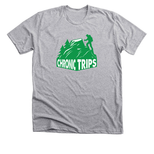 Day Hiker T-Shirt, a Athletic Heather Premium Unisex Tee