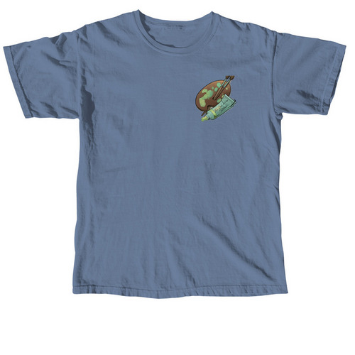 Artist Lady, a Blue Jean Comfort Colors Unisex Tee