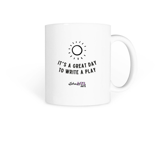 Write A Play Mug - Atlanta, a White Coffee Mug