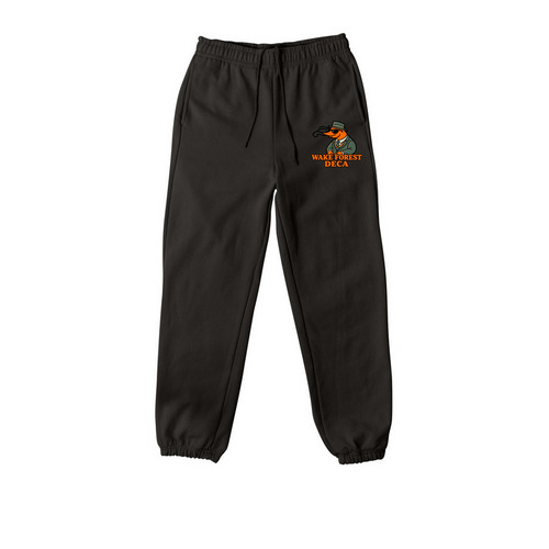 WF DECA "Pimp Shrimp" Joggers, a Black Premium Heavyweight Jogger