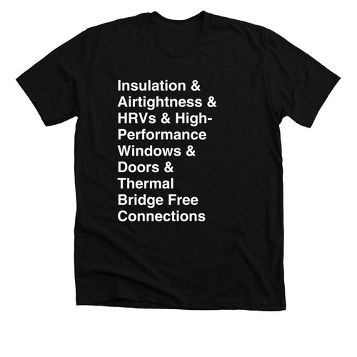 5 Principles T-Shirt, a Solid Black Blend Premium Unisex Tee