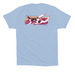 SGG '26 Front Logo (DARK ver.), a Baby Blue Premium Cotton Tee (back-view)