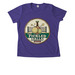 Team Pickled Balls, a Purple Women's Performance Tee