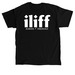Iliff Shirts - White Logo, a Black Classic Unisex Tee