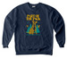 Be Part Of The Pack, a True Navy Comfort Colors Crewneck Sweatshirt