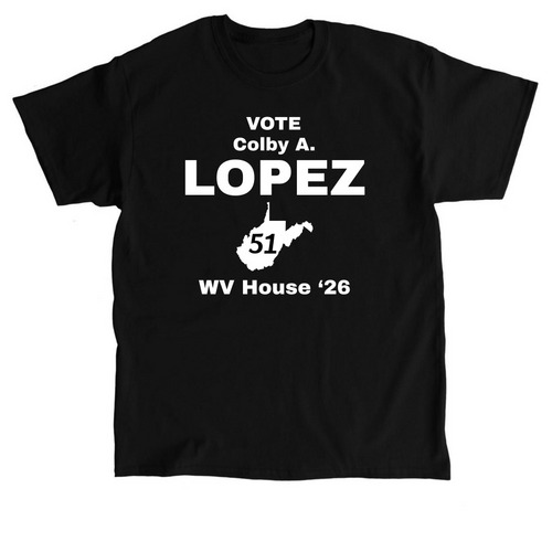 Lopez4Change Shirts, a Black Classic Unisex Tee