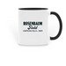 Coffee Mugs, a Black Two-Tone Ceramic Mug