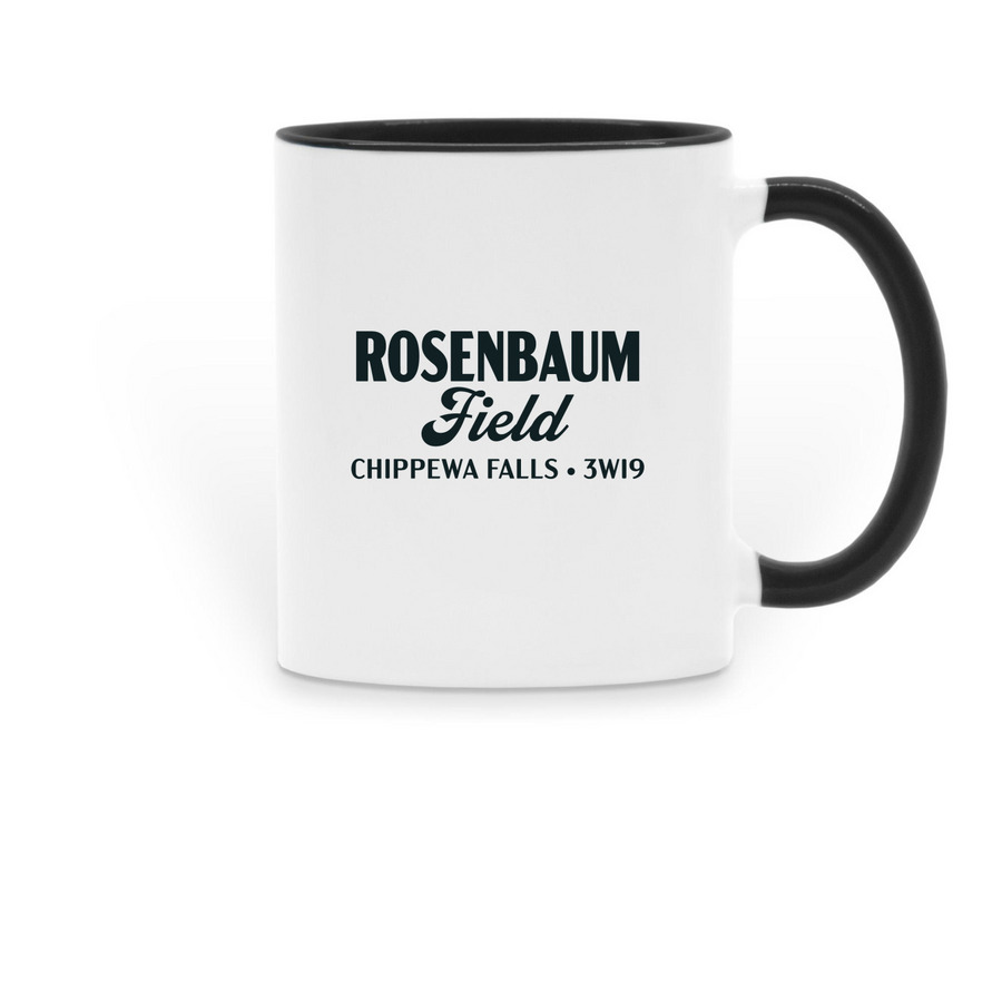 Coffee Mugs, a Black Two-Tone Ceramic Mug