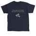 Sugar Isn't Healthy (Dark ver.), a Navy Classic Unisex Tee
