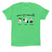 Spooky Communication Squad, a Synthetic Green Premium Cotton Tee
