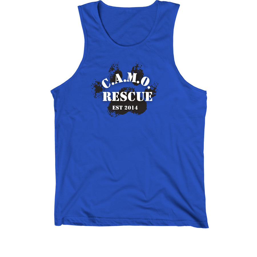 CAMO Rescue, a True Royal Premium Cotton Tank
