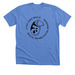 APSR Opal Logo in B/W, a Heather Columbia Blue Premium Unisex Tee