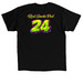 What year y'all start this thing?, a Black Classic Unisex Tee (back-view)