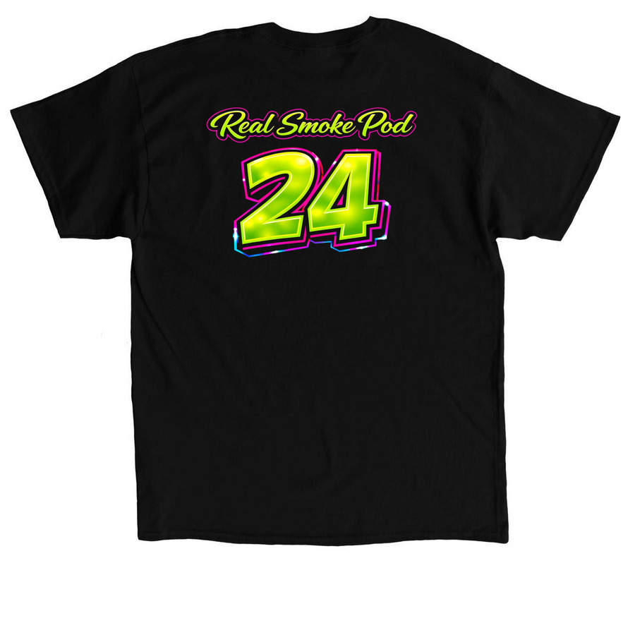 What year y'all start this thing?, a Black Classic Unisex Tee (back-view)