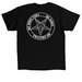 Heavy metal, a Black Classic Unisex Tee (back-view)