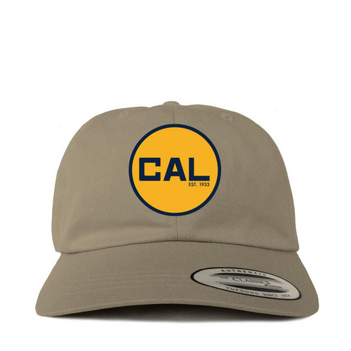 CAL Cap, a Khaki Printed Classic Baseball Cap