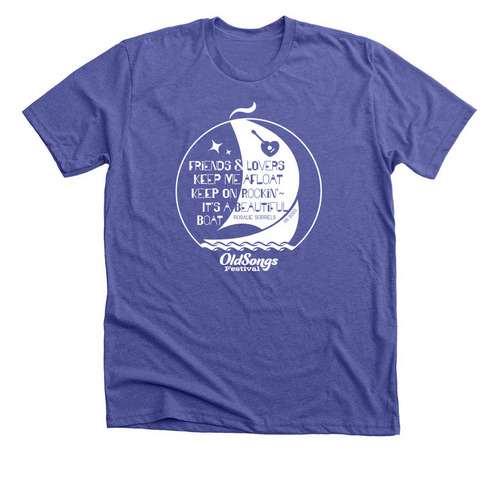 2020 Old Songs Festival T-shirt, a Heather Lapis Premium Unisex Tee