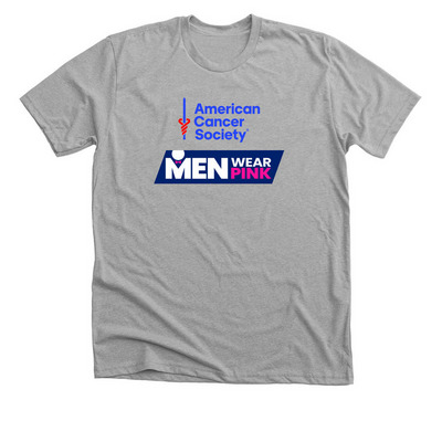 Dan Lake Wears Pink, a Athletic Heather Premium Unisex Tee