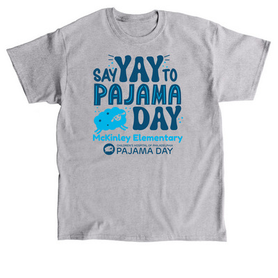 McKinley Wears Pajamas for CHOP, a Sport Grey Classic Unisex Tee