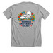 MACS 10, a Athletic Heather Premium Unisex Tee (back-view)