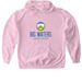 Big Waters Land Trust - Hoodie & Sweatshirt, a Light Pink Gildan Softstyle Pullover Hoodie