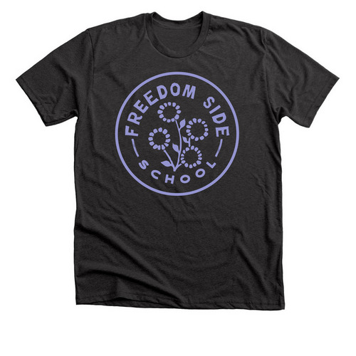 FSS Circular Logo ? Aster, a Dark Grey Heather Premium Unisex Tee