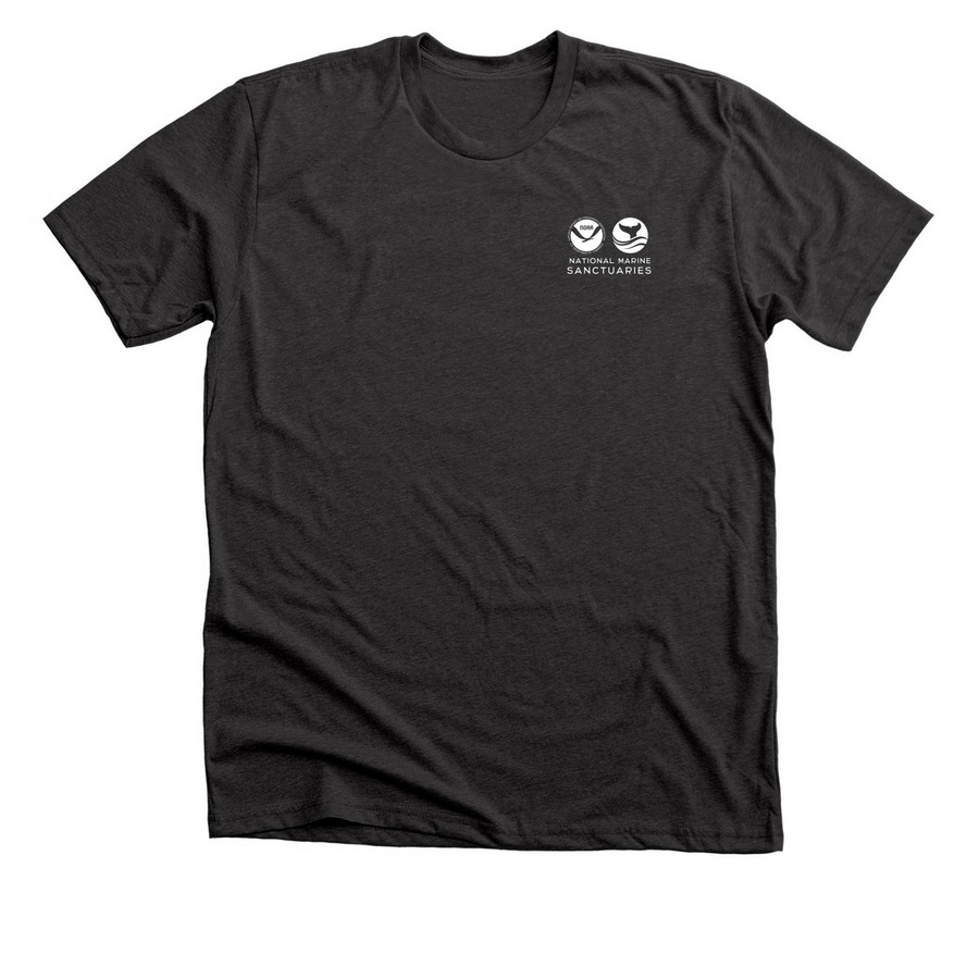 Eco-Friendly Shirts, a Dark Grey Heather Premium Unisex Tee