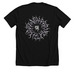 Deadwoods Ring of Fire, a Solid Black Blend Premium Unisex Tee (back-view)