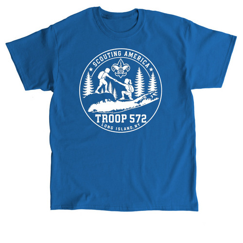 Troop 572 T-Shirts & Sweatshirts, a Royal Classic Unisex Tee