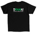 Queens, a Black Classic Unisex Tee (back-view)
